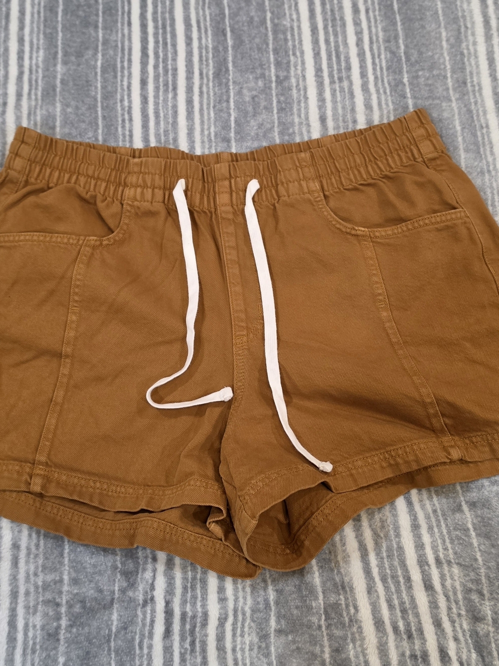 Universal Thread Women's Rust Brown Drawstring Athletic Shorts